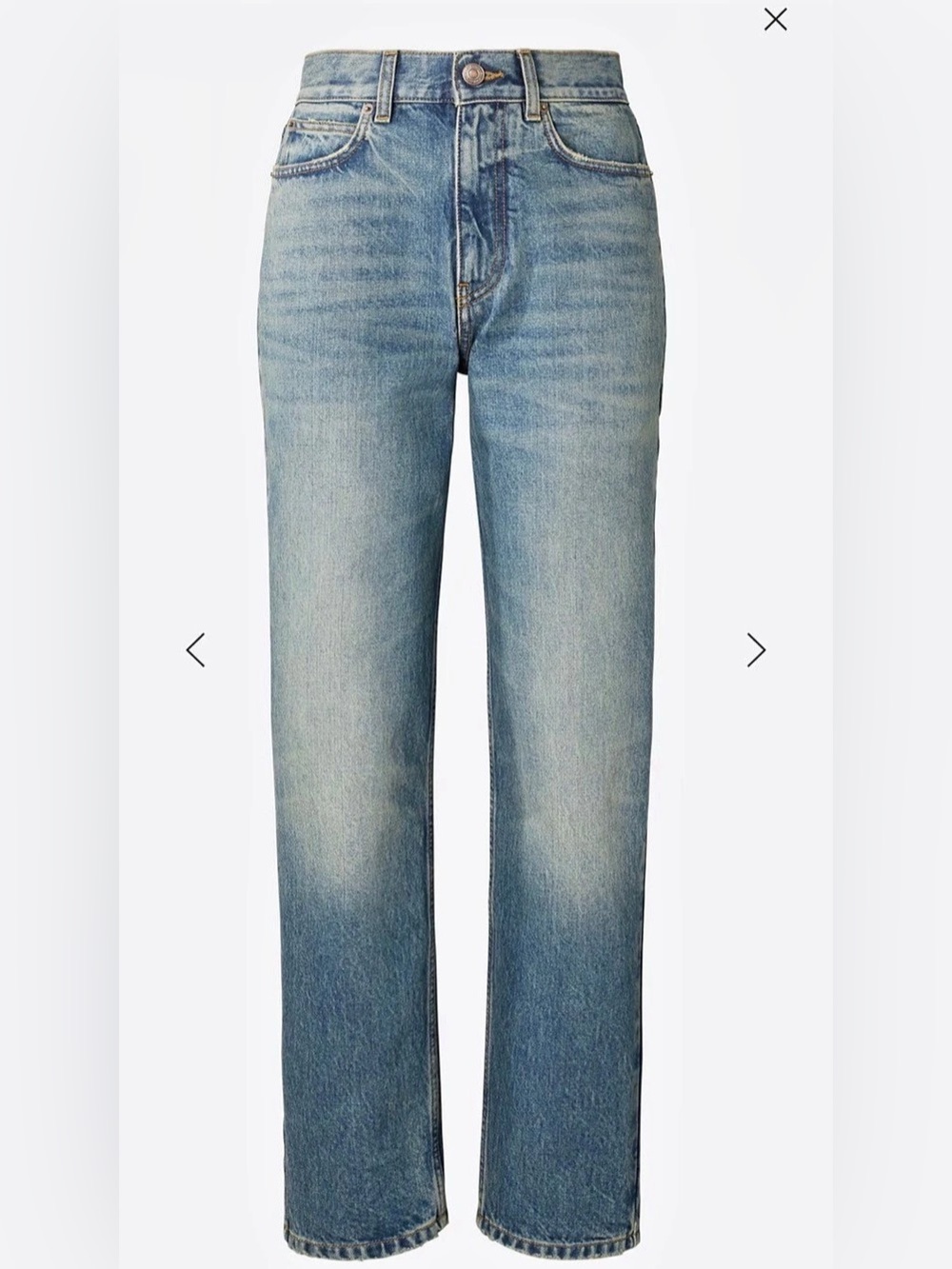 NWT TORY BURCH STRAIGHT WIDE-LEG JEAN